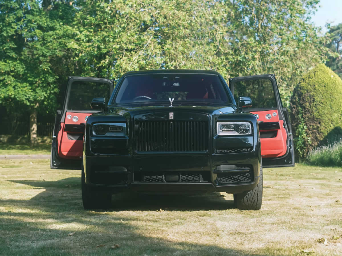 Black Rolls-Royce Cullinan SUV