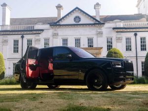 Black Rolls-Royce Cullinan SUV