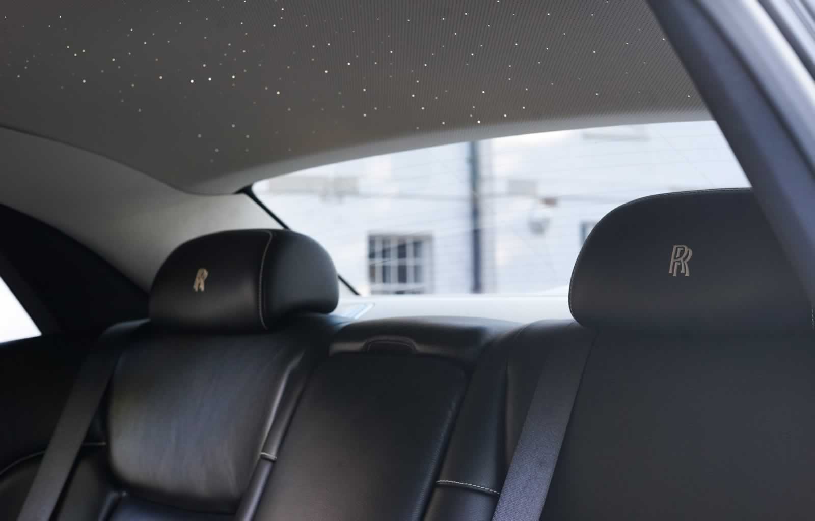 Rolls-Royce Ghost interior starlight roof headliner