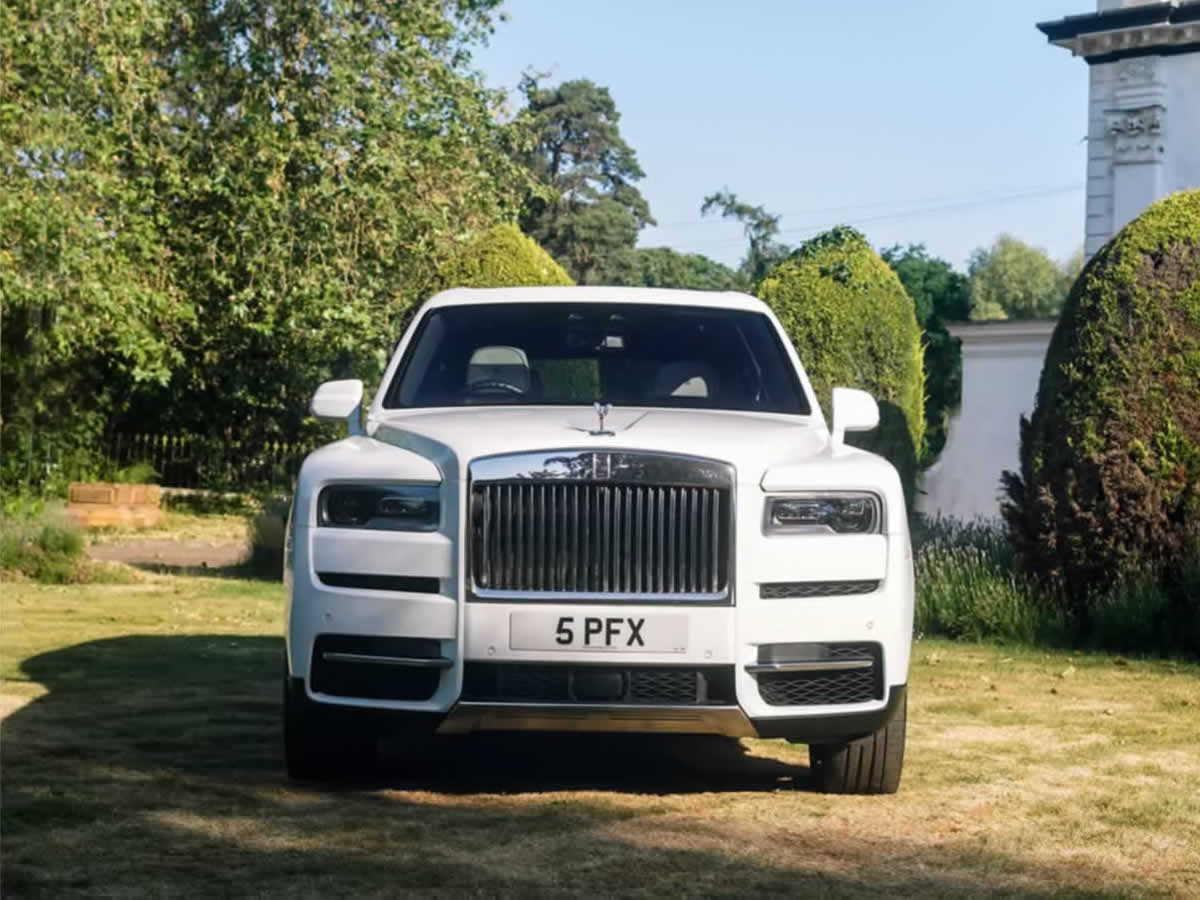 White Rolls-Royce Cullinan Fleet