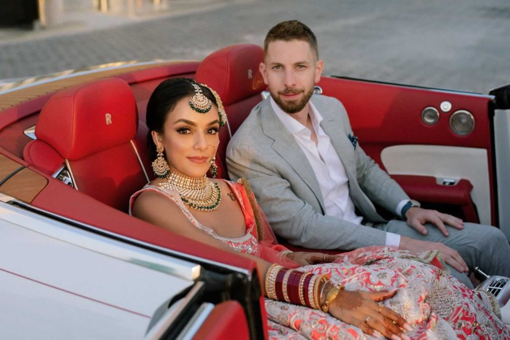 Whether it's a wedding, anniversary of some other special occasion requiring you to get all dressed up, what better way to arrive than in a convertible Rolls-Royce Dawn convertible.